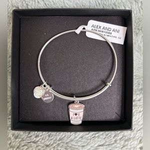 Alex and Ani - I❤️you A Latte Bracelet